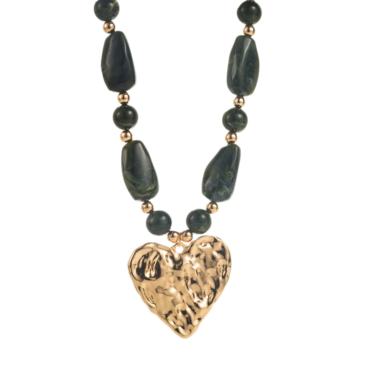 Wholesale Personalized irregular beaded clavicle necklace